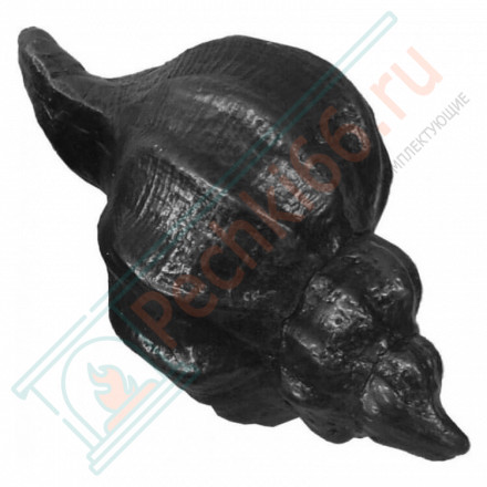 Камень для бани чугунный "Ракушка морская" КЧР-1, (Рубцовск)