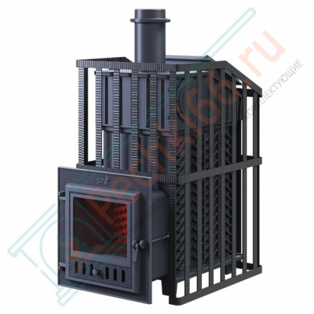 Чугунная печь для бани Гефест GFS-ЗК 30 (М) Ураган (ТехноЛит)