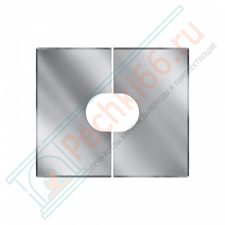 Фланец разрезной 0/20º без изол 850х910 на трубу V50R (AISI-304/0,5) d-250/350 (Вулкан)