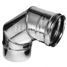 Колено 90° (Aisi-304/0,8) d-150 (Ferrum Austenite HF) Колено 90° (Aisi-304/0,8) d-150 (Ferrum Austenite HF)