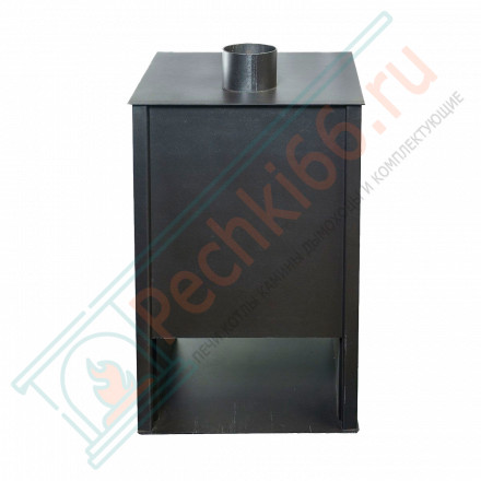 Печь-камин Гармония 105 (Черный) (Варвара) до 100 м3