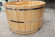 Японская баня Фурако круглая с внутренней печкой 180х180х120 (НКЗ)
