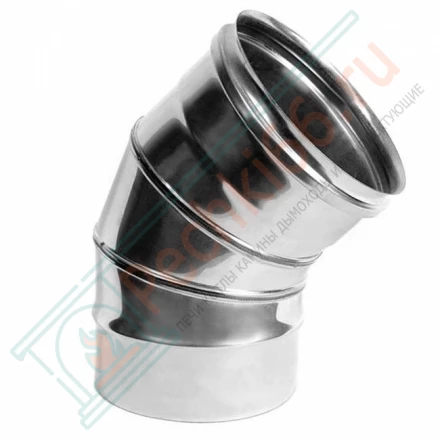 Отвод 45° (AISI-316L/0,8) d-120 (Craft-HF)