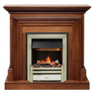 Электрический Каминокомплект Bradford - Орех с очагом Cavendish