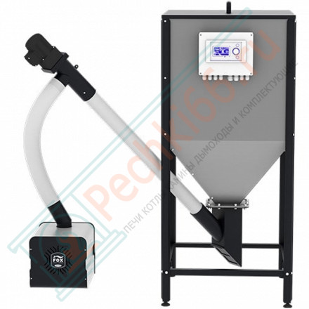 Пеллетная горелка Fox 25 с бункером 500 л (Zota)