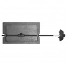 Чугунная задвижка ЗВП-1 поворотная (Рубцовск)