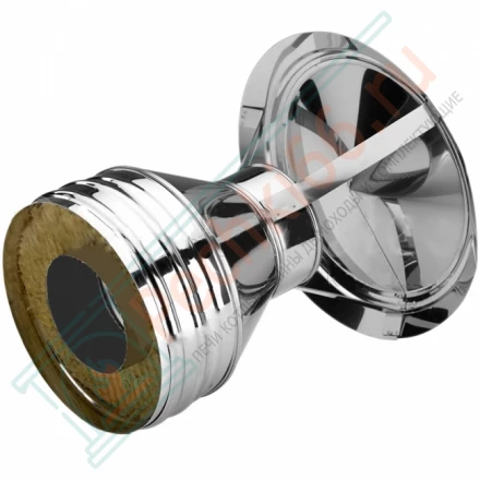 Зонт V50R с изол (AISI-321/0,5-AISI-304/0,5) d-120/220 (Вулкан)