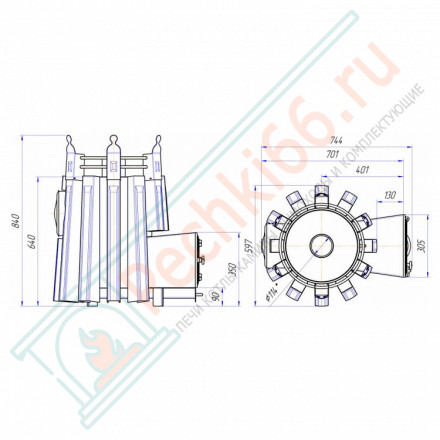 Банная печь Екатерина стронг (Добросталь)