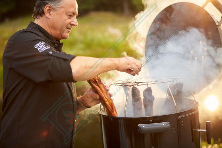 Угольная гриль коптильня Smoker F50 (ROSLE)