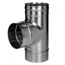 Тройник 90° без изол (НЕРЖ-321/0,8) d-180 (Дымок-Lux) Тройник 90° без изол (НЕРЖ-321/0,8) d-180 (Дымок-Lux)