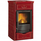 Печь-камин Nicoletta, цвет бордовый (La Nordica)