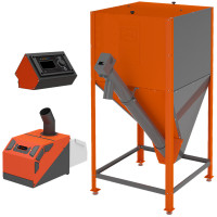 Пеллетная горелка 42 Комфорт (горелка+пу+механизм+напольный бункер) (Теплодар) Пеллетная горелка 42 Комфорт (горелка+пу+механизм+напольный бункер) (Теплодар)