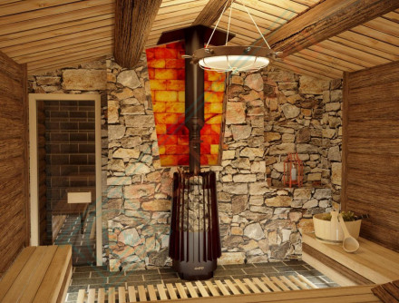 Дровяная банная печь Grill'D Cometa 180 Vega Long