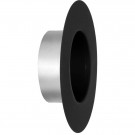 Розетка VBR черная (НЕРЖ-439/0,8) d-150 (Вулкан)