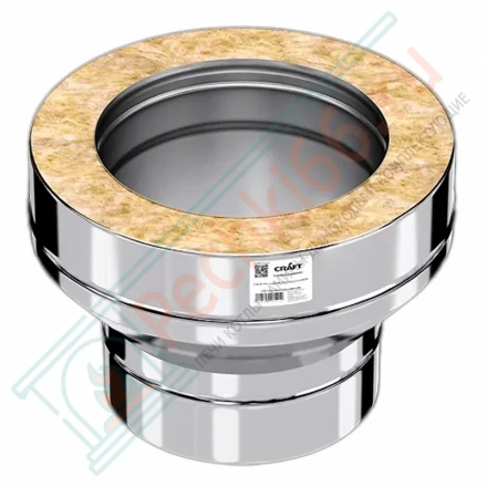 Старт сендвич (AISI-316L/0,8-AISI-304/0,5) d-130/230 (Craft-HF-50)