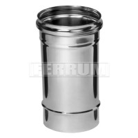 Дымоход L=0,25м (НЕРЖ-430/0,8) d-200 (Ferrum HF)