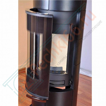 Печь-камин Atika Ceramik, черная (Thorma)