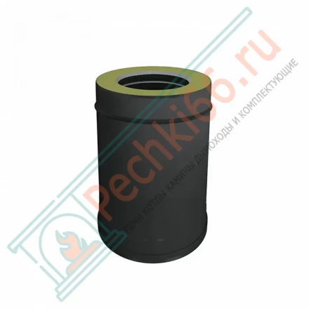 Сэндвич труба V50R с изол L=250 (AISI-321/0,8-ОЦИНК-RAL/0,5) d-104/200 (Вулкан)