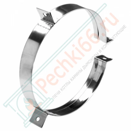 Хомут для растяжки на трубу с изол V50R (ОЦИНК/0,5) d-250/350 (Вулкан)