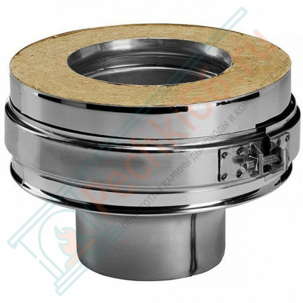 Переход моно-термо V50R (AISI-321/0,8-AISI-304/0,5) d-104/200 (Вулкан-Cerablanket)