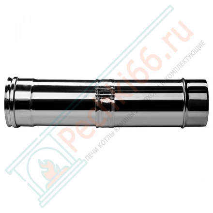 Труба телескопическая L=260-400 (AISI-310S/0,8мм) d-130 (Вулкан)