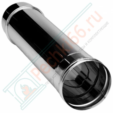 Труба одностенная L=500 (AISI-310S/0,8мм) d-150 (Вулкан)