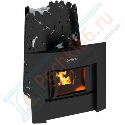 Дровяная банная печь Grill'D Dubravo 180 Window