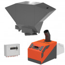 ​​​Пеллетная горелка 26 Норма 2.0​​ (горелка+пу+механизм+котельный бункер 2.0) (Теплодар)