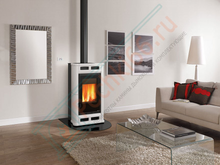 Печь-камин Flo, цвет белый (La Nordica)