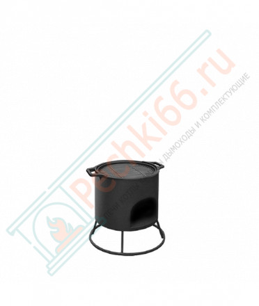 Чугунная решетка гриль d-380 (Везувий)