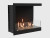 Биокамин 755 M правый угол (LuxFire)