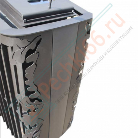 Банная печь Терма Каменка удлиненная топка, С/Д (Варвара)