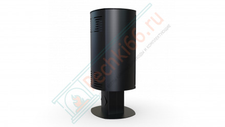 Печь-камин Orbis Top, золотая сталь (Defro-Home) 9кВт