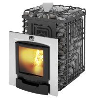 Печь для бани Сибирский утёс-20 ЛП Профи Панорама (Теплодар)