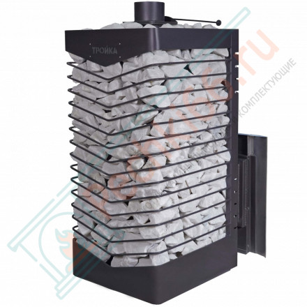 Печь для русской бани № 06МС 02 - Н, из нержавеющей стали (Тройка) до 24 м3