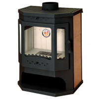 Печь-камин Бавария Призматик с плитой (ЭкоКамин) до 270 м3 Печь-камин Бавария Призматик с плитой (ЭкоКамин) до 270 м3