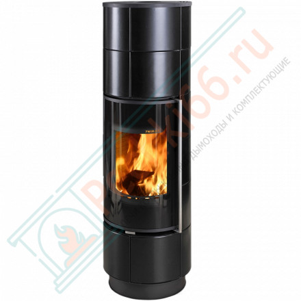 Печь-камин Delia Extra Ceramik, черная (Thorma)