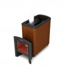 Печь для бани Тунгуска XXL 2013 Inox Витра терракота (T.M.F) до 24 м3 Печь для бани Тунгуска XXL 2013 Inox Витра терракота (T.M.F) до 24 м3