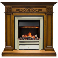 Электрический каминокомплект Verona - Дуб антик с очагом Cavendish (Dimplex)