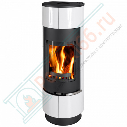 Печь-камин Cadis Ceramik, белая (Thorma)