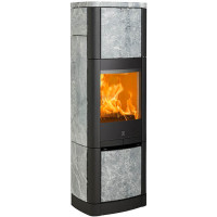 Печь-камин Scan 65-7 HT, стеатит, с задним выходом (Scan)