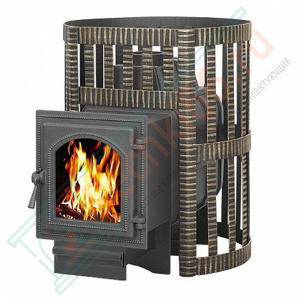 Чугунная печь для бани Легенда Ковка 16 270 (Везувий) до 18 м3