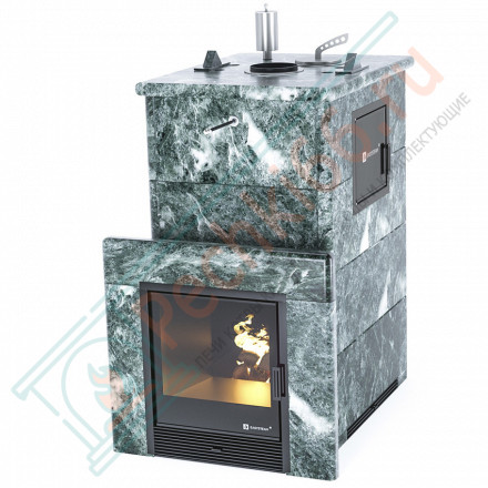 Печь для бани Геленджик-М2 в змеевике (ИзиСтим)