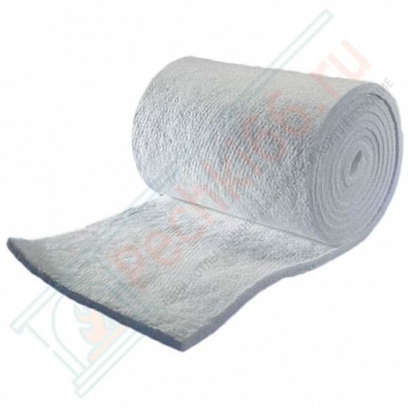 Одеяло огнеупорное керамическое иглопробивное Blanket-1260-64 610мм х 25мм - рулон 7300 мм (Avantex) в Саратове