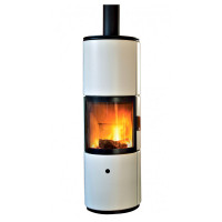 Печь-камин Stub Overnight White, белый цвет (MCZ)