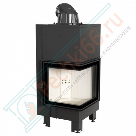 Стальная топка MBN/P/BS/SG, гнутое стекло (Kratki)