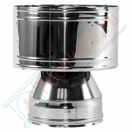 Дефлектор V50R с изол (AISI-321/0,5-ОЦИНК/0,5) d-250/350 (Вулкан)