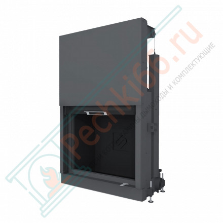 Каминная топка F 900B, черный шамот (Stav)