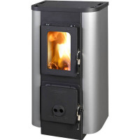 Отопительная печь Merano, Черный/Серый (Thorma) до 124 м3