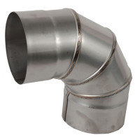 Отвод 90° (НЕРЖ-439/1,0) d-150 (УМК)